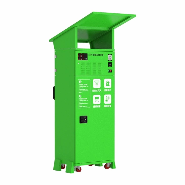 Electric Vehicle 20-Compartment Intelligent Battery Swapping Cabinet suppliers